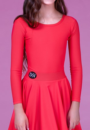 DSI Harley Juvenile Leotard 3131-Scarlet Lycra