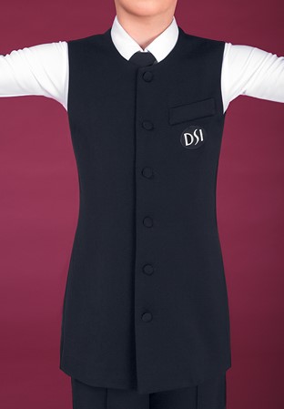 DSI Juvenile Slimline Waistcoat 1062-Black
