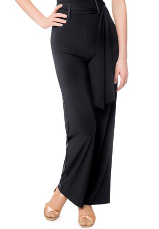Sasuel Girls Practice Dance Trouser Chrissy-Black Crepe