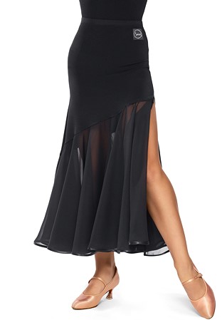 Sasuel Girls Xandra Ballroom Skirt -Black