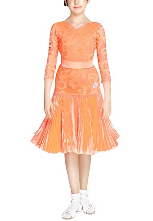 Sasuel Juvenile Dress Clementine-Tangerine