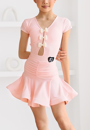 TID Blushing Bow Girls Dance Set Set CL2432-Pink