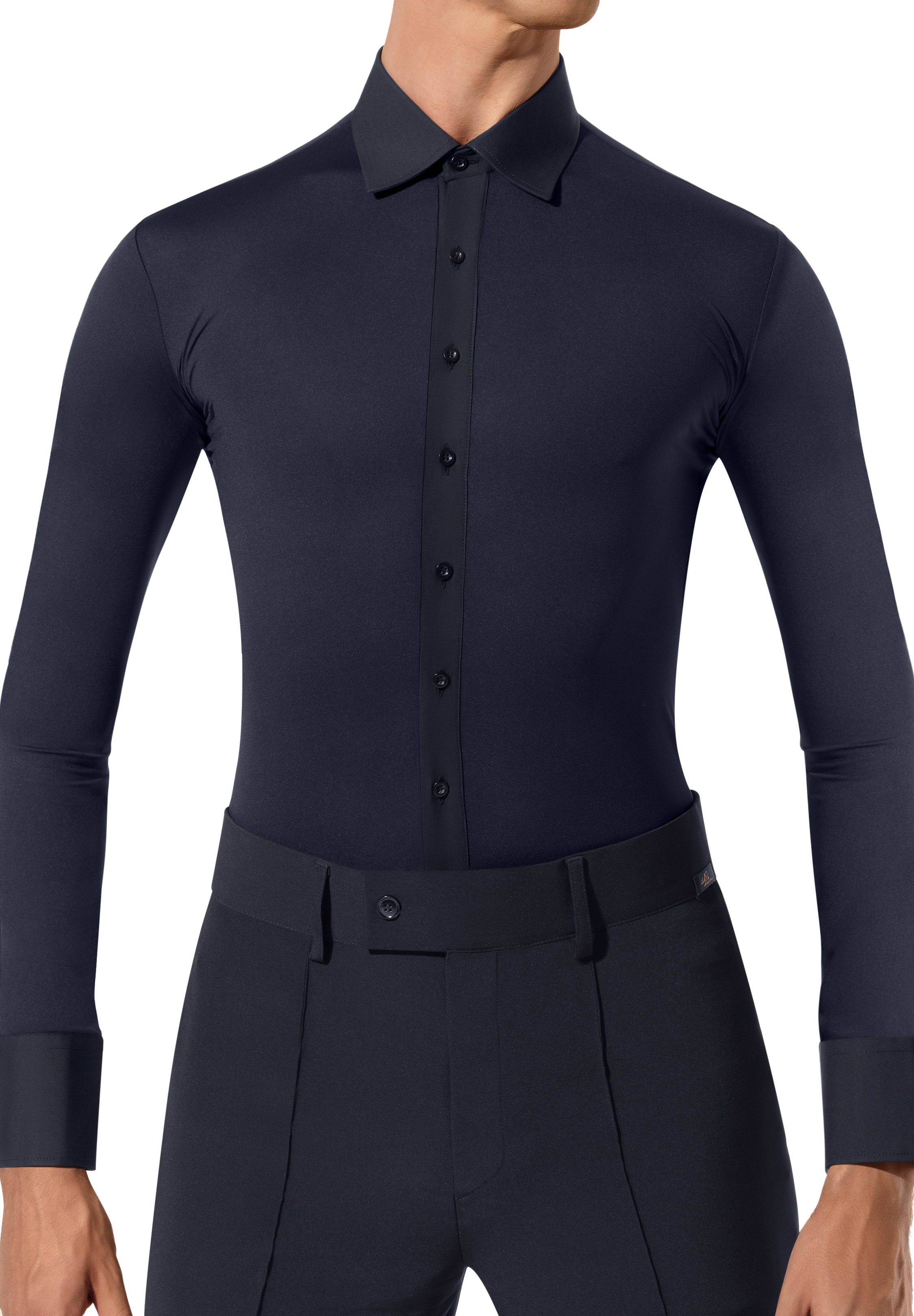 Alfa Mens Dance Practice Shirt PSB-Black