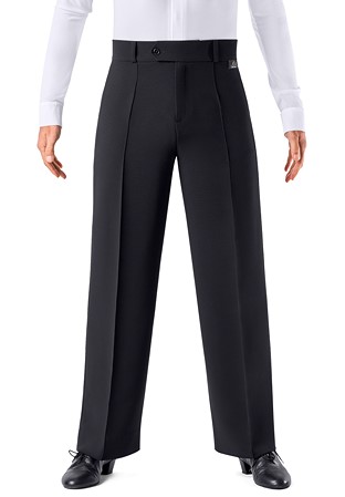 Armando Mens Basic Dance Trousers 00022-Black