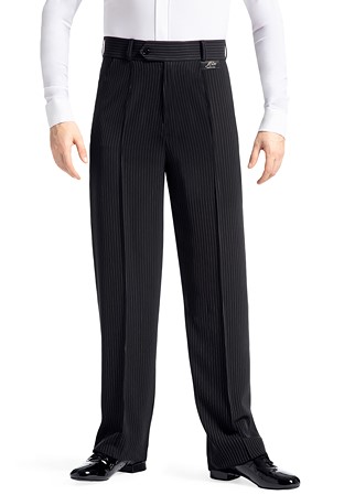 Armando Mens Striped Pocket Pants 00011-Black/White Stripe