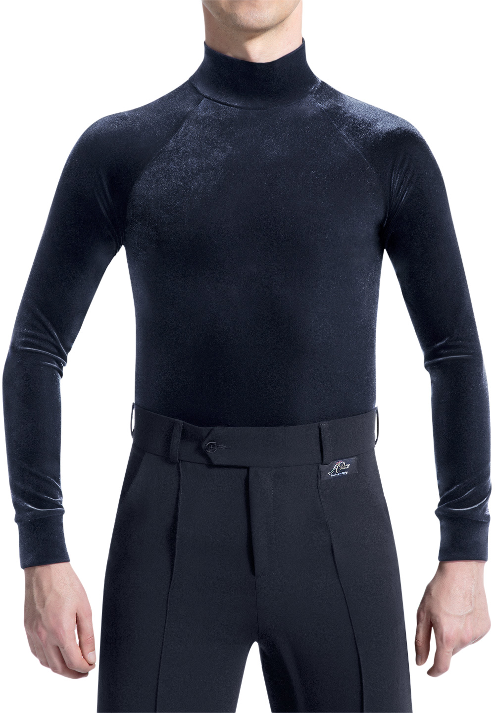 Armando Mens Velvet Dance Body 00030-Black