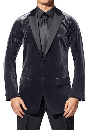 Asimu Cabernet American Smooth Jacket ASM-602-Hematite Velvet