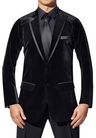 Asimu Royal American Smooth Jacket ASM-601-Black Velvet