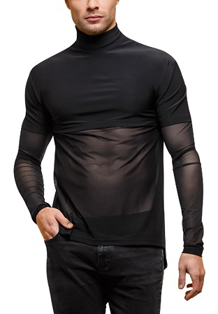 Bryan for Chrisanne Clover Alec Top And Vest-Black