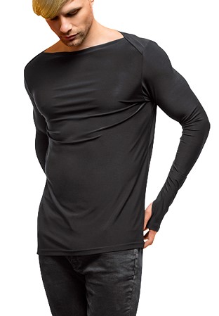 Bryan for Chrisanne Clover Ewan Top-Black