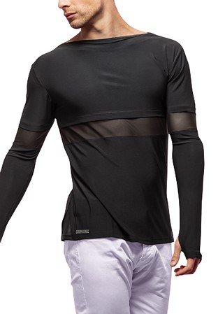 Bryan for Chrisanne Clover Leo Top-Black