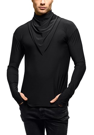 Bryan for Chrisanne Clover Phoenix Top-Black