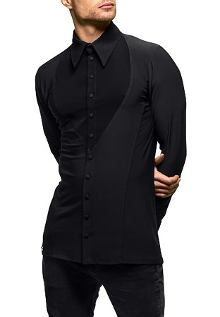 Bryan for Chrisanne Clover Vincent Shirt-Black