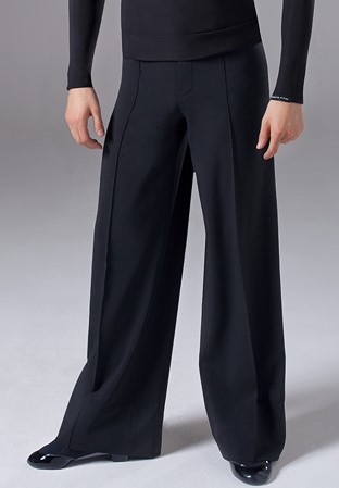 Chrisanne Clover Mens Latin Practice Trousers-Black