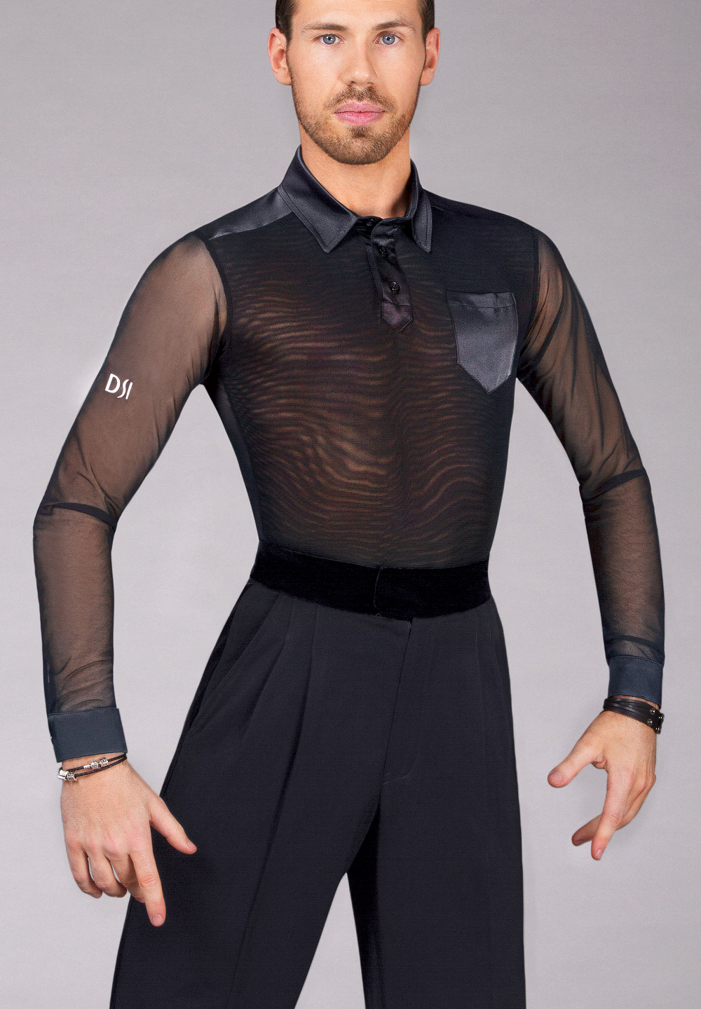 DSI Mens Ollie Latin Shirt 4079 Dancewear