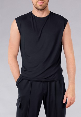 DSI Mens Sleeveless T-Shirt 4020-Black