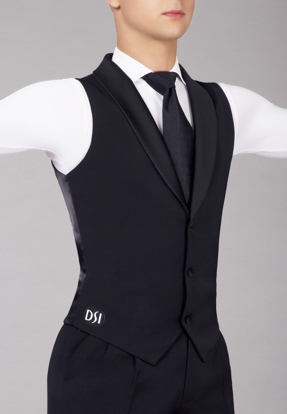 DSI Mens Contemporary Ballroom Waistcoat 4011Dancewear