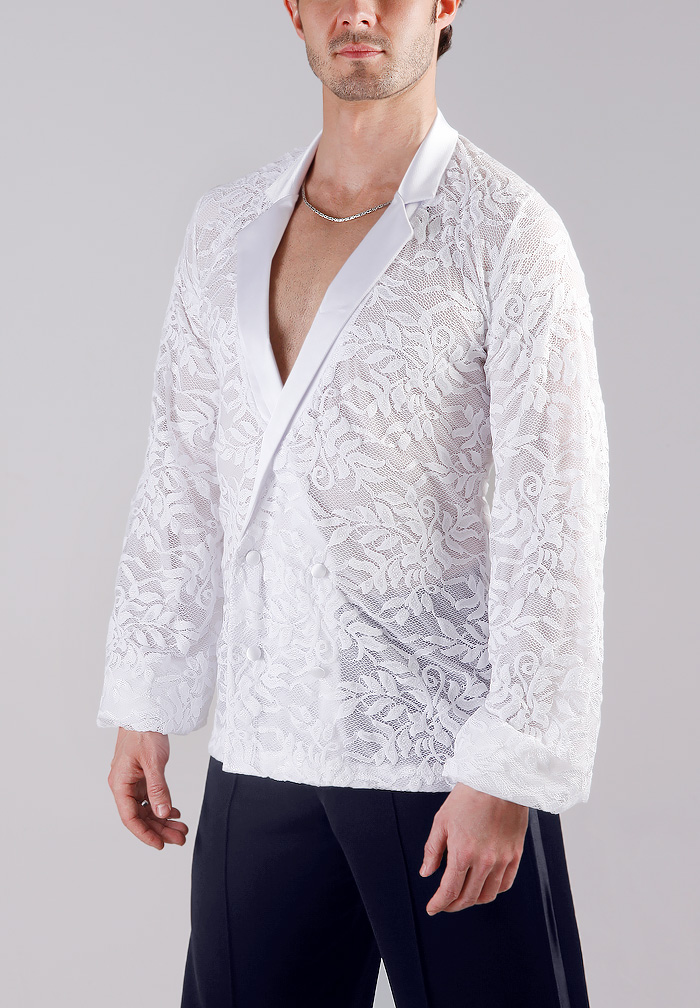 DSI Mens Benny Latin Dance Shirt Latin Shirt