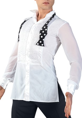 Dance Box Mens Krystian Shirt M18120001-02 White