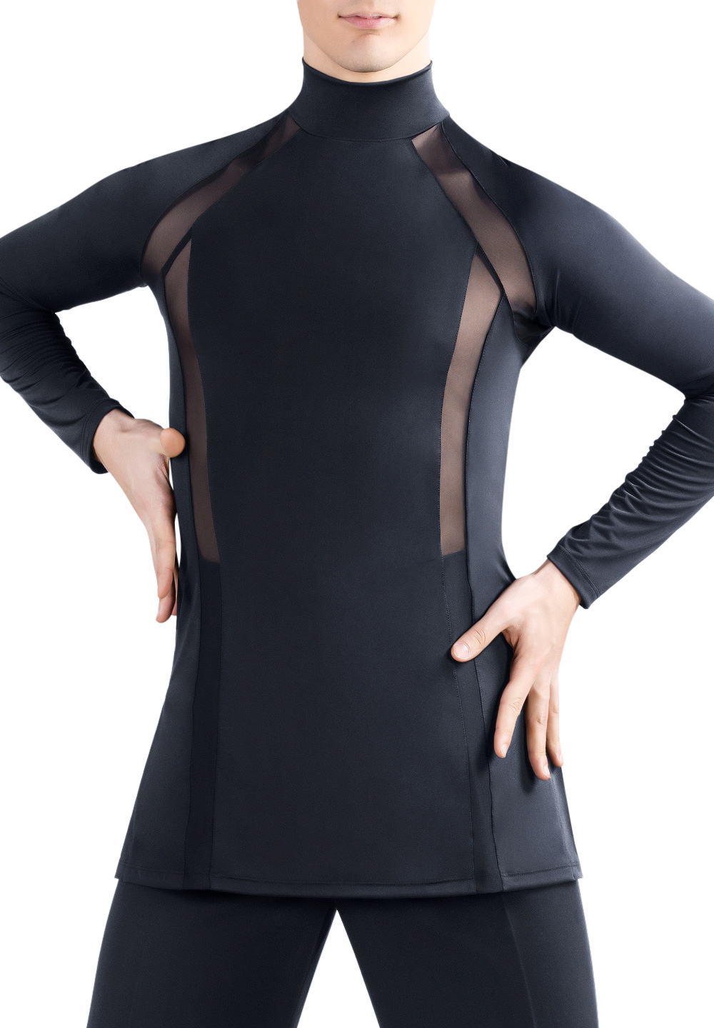 Dance Box Times Square Mens Top M19120014-01 Black