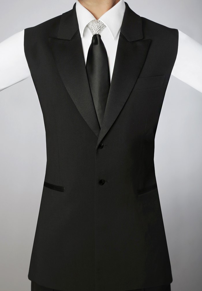 Dancemo Mens Long Ballroom Dance Vest 92015005Dancewear