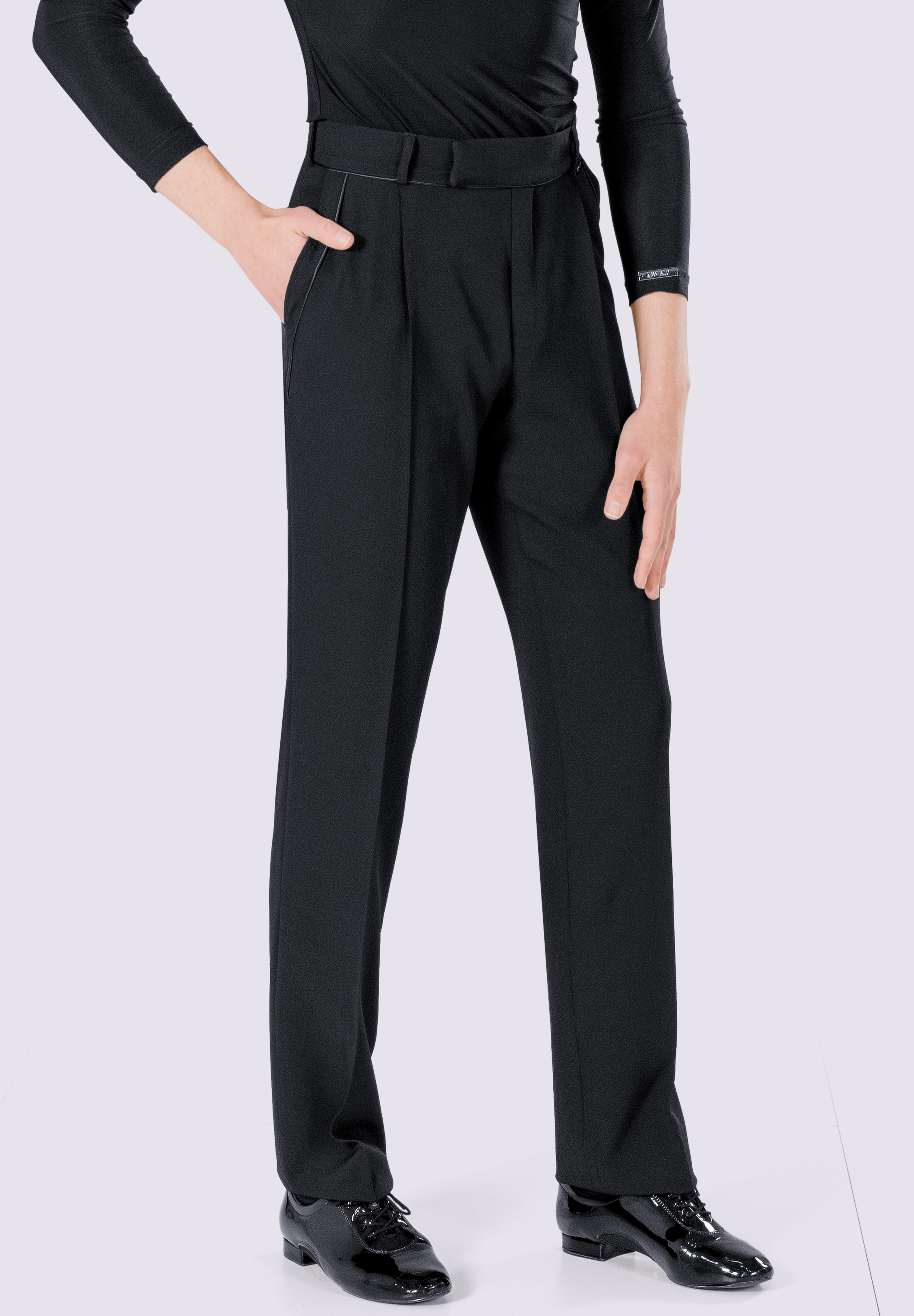 Maly Mens Latin Practice Pants MF192401 Dancewear