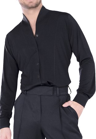 Maly Mens Latin Practice Shirt MF192201-Black