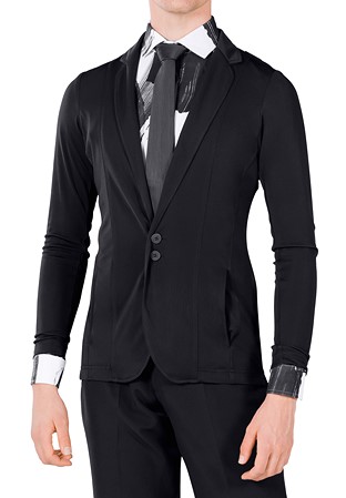 Maly Mens RUDI Latin Jacket MF222301-Black