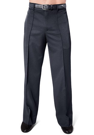 Maly Mens Trousers With Piping Trim MF182403-Black