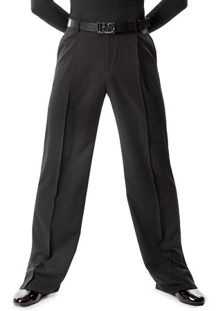 RS Atelier Mens Carlo Smooth Dance Trousers-Black