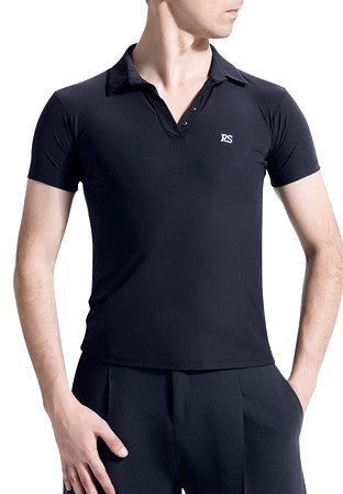 RS Atelier Lapo Mens Polo Shirt-Black