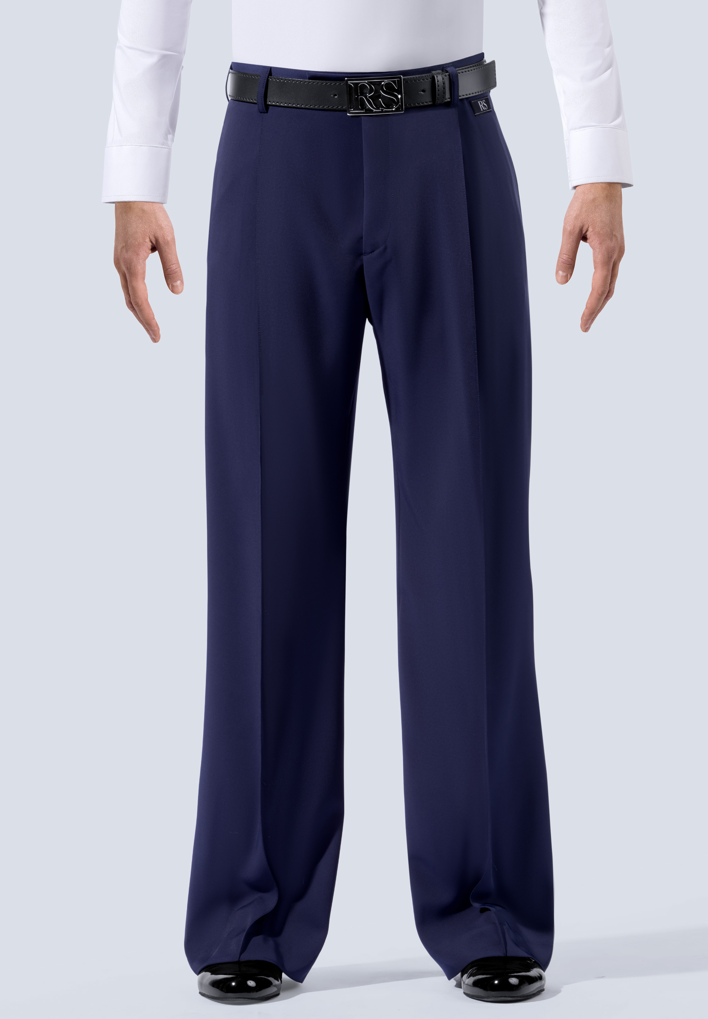 RS Atelier Mens Lorenzo Classic Trousers-Navy Blue