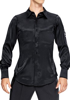 Sasuel Mens Bottoned Latin Shirt Zander