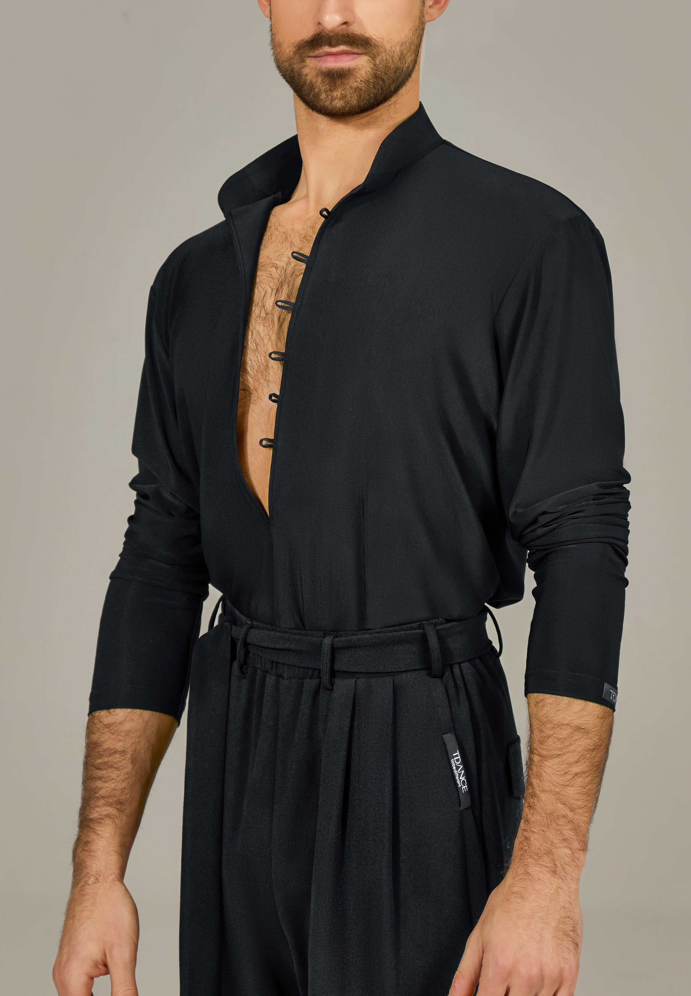 TDANCE Modern Loop Button Top BS-0050 | Dancewear