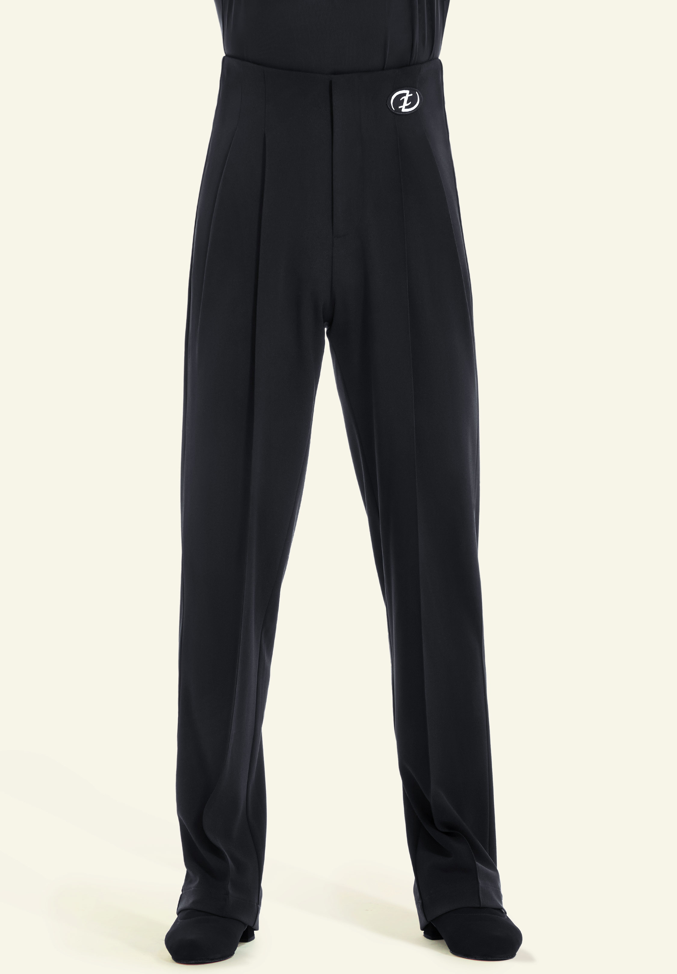 TDANCE Modern Pleat Flex Pants No.5-Black
