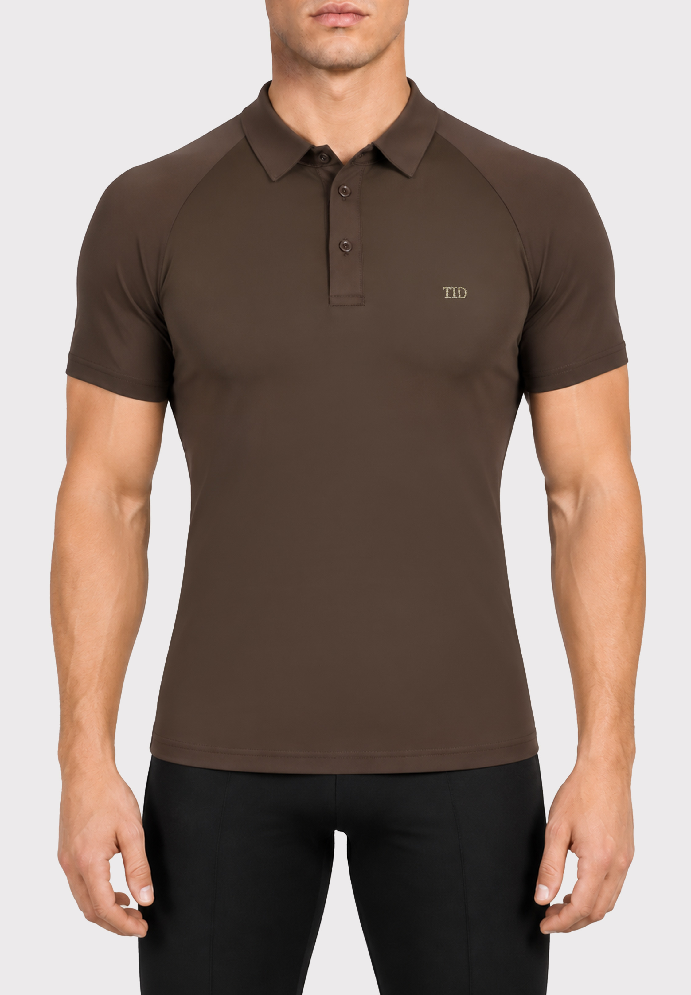 TID Classic Mens Polo A011-Brown