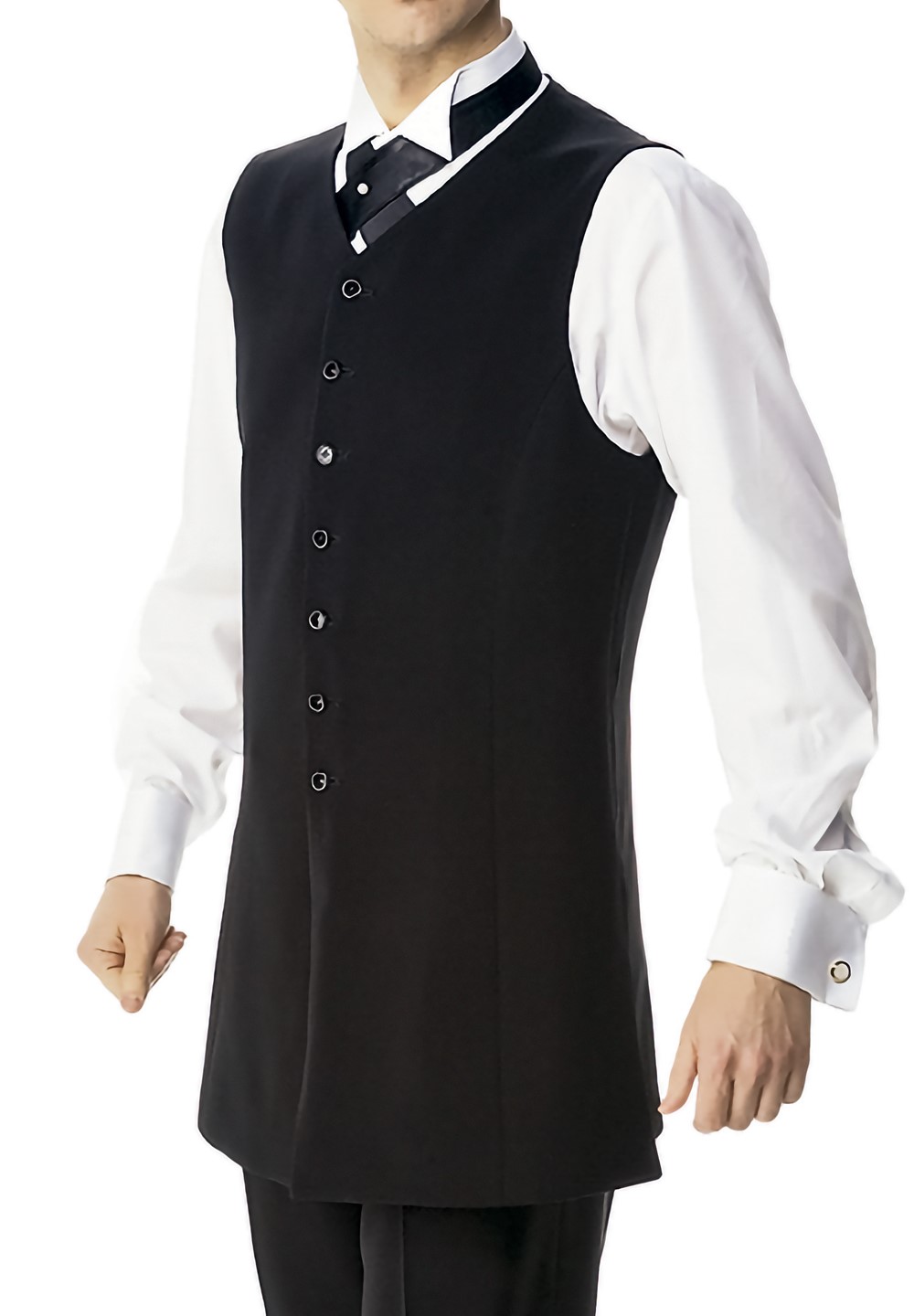 Taka Mens Ballroom Long Vest JV02Dancewear