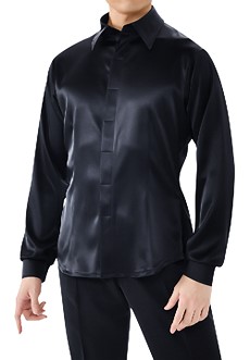 Taka Mens Satin Dance Shirt MS327