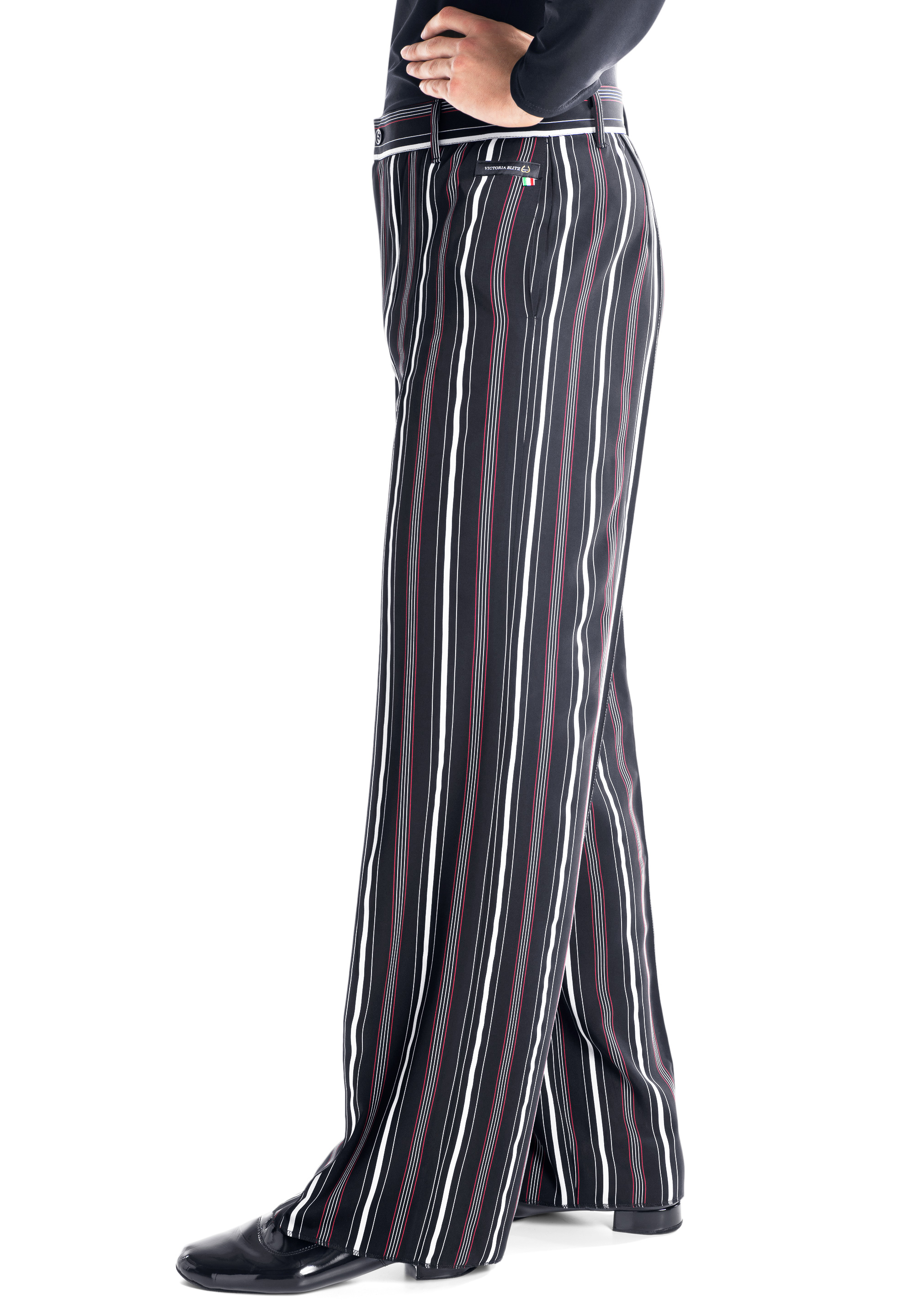Victoria Blitz Mens Pinstripe Trousers 