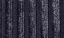 Black Riga Striped Velvet
