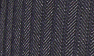 Black Shadow Stripes Wool