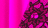 Hawaiian Pink with Flock