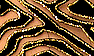 Black Velvet w/ Gold Glitter