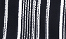 White/Black Pinstripe