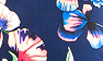Blue Flower Print