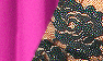 Fuchsia w/ Black Lace Sleeves