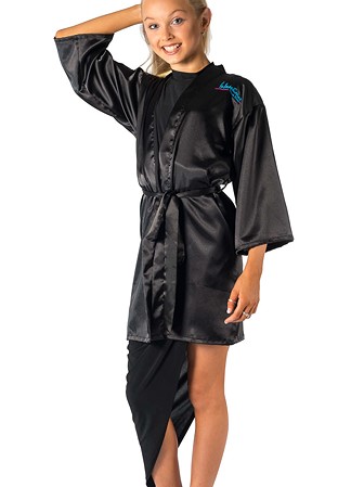 International Dance Shoes IDS Childrens Kimono-Black