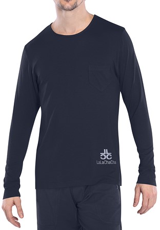 Maly Chevron Pocket Training Shirt LC202103-Black