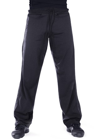 Maly Mens Drawstring Practice Pants LC192401-Black