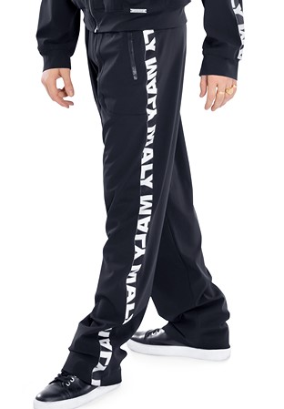 Maly Mens Modern Sporty Dance Pants SP202402-Black
